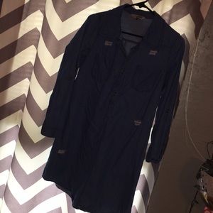 Classy jean dress